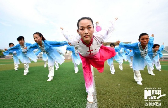 亳州陈静:从美少女战士到华佗五禽戏皇后