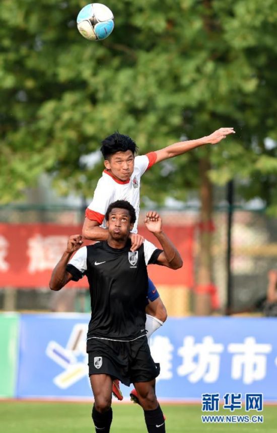 潍坊杯:吉马良斯胜鲁能DB联队