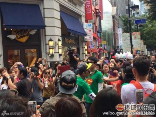 奔跑吧兄弟幕后花絮照 揭中国模仿的韩国综艺