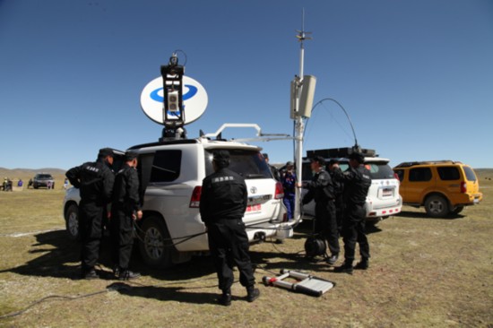 西藏自治区开展天网2015保障演练