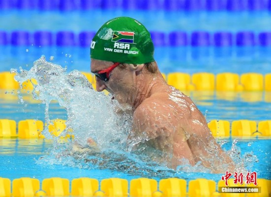 喀山世锦赛 女子100米蝶泳预赛陈欣怡破世界青