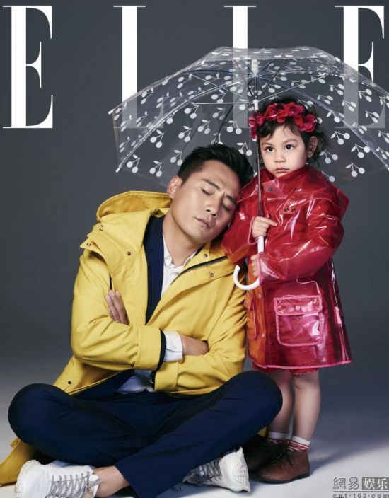 诺一霸气搂妹妹 刘烨儿子诺一女儿霓娜萌照盘