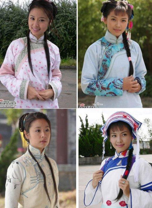 刘亦菲郑爽杨幂袁珊珊林心如 同剧双女主角PK