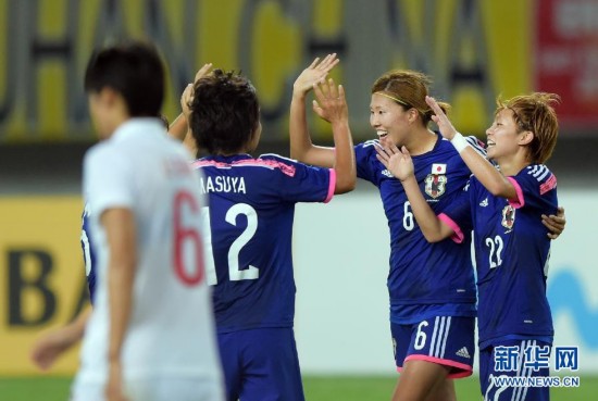 东亚杯-中国女足0-2负日本 三战皆负排名垫底