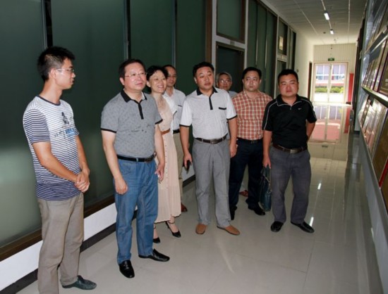 安徽省工商联宣教处到望江调研非公企业文化建