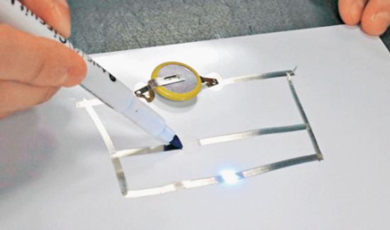 日本研制魔法记号笔 可随意绘制电路板