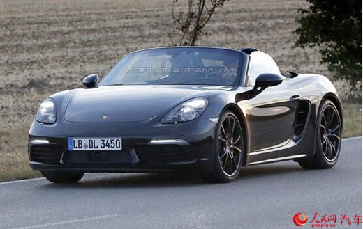 或9月亮相 保时捷新款Boxster最新谍照