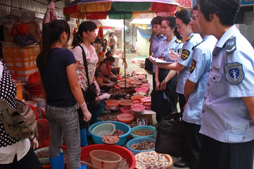 北海市食品药品监督管理局开展水产品质量安全