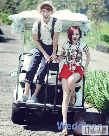 《我们结婚了》人气夫妇婚纱照大比拼 宋茜尼