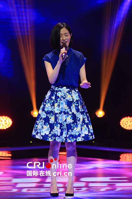 中国好声音》第四季第三期 青花瓷小姐演绎复