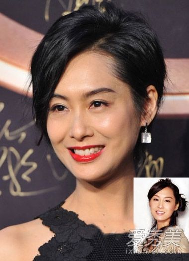 10位女星长短发对比 孙俪朱茵女孩变女神