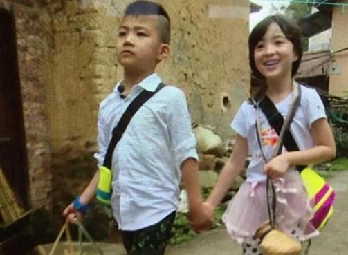 细数爸爸去哪儿萌娃CP:诺一夏天两小无猜 天天