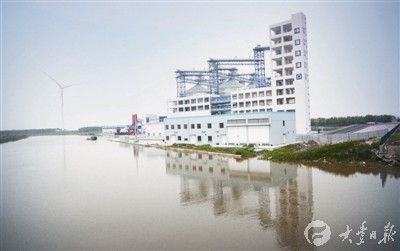 盐城最大粮食中转站在大丰建成 即将投入使用