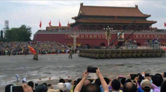 全要素阅兵预演 空中梯队五大看点