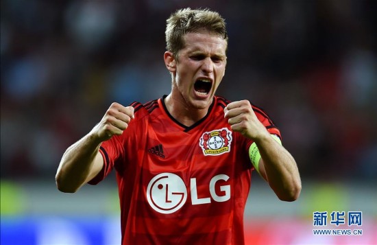 欧冠资格赛:勒沃库森队跻身欧冠正赛