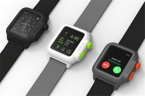 Apple Watch不能防水?买个保护壳试试