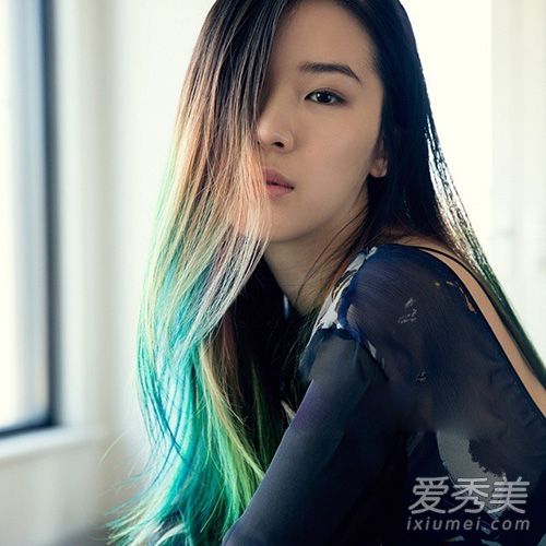 学她!头发彩色挑染这样才不庸俗