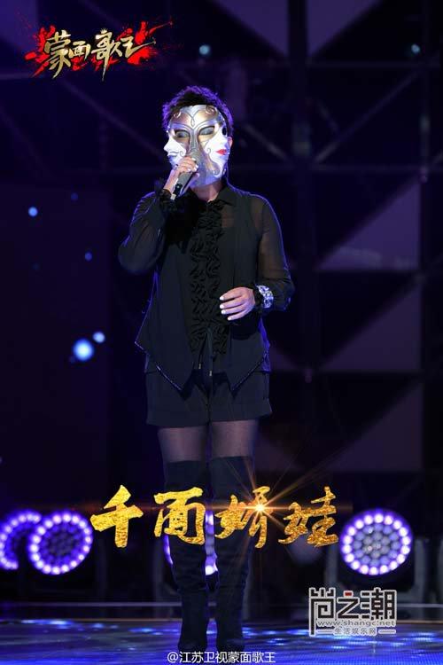 《蒙面歌王》中国版第五期新晋一位女神歌手,超过170公分的高挑