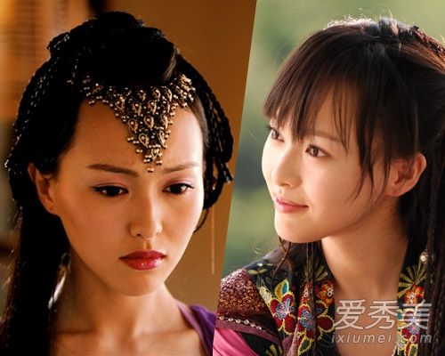 唐嫣演紫霞仙子?古装发型不敌朱茵美