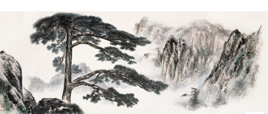 迎客松（秦仲文）