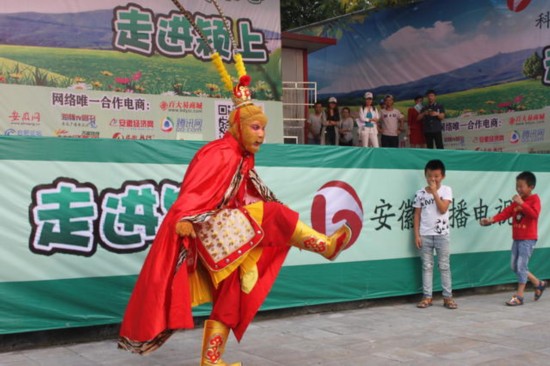 安徽广播电视台科教频道《乡村大道》栏目走进