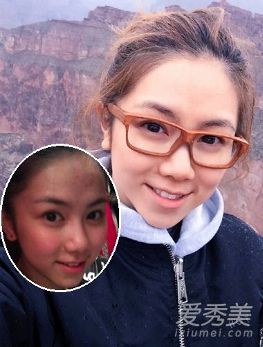 女神真实卸妆照:Angelababy表情纹+范冰冰熊猫