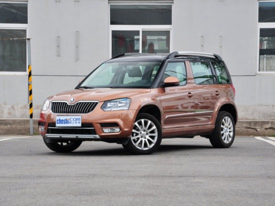 斯柯达 1.4TSI DSG 车辆左前45度视角
