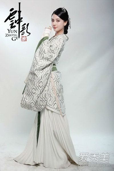 《云中歌》收视率低 angelababy汉服唯美