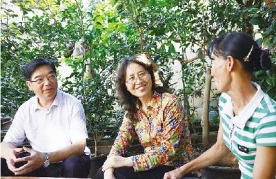 李江在永平县开展挂包帮转走访工作 梁志敏