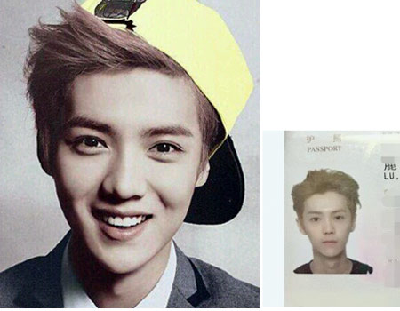 明星证件照暴露真容 赵丽颖吴亦凡李易峰吓你