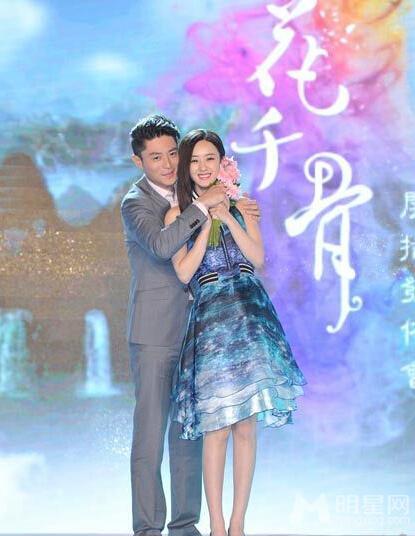 霍建华赵丽颖否认恋情 画骨亲密照回顾(图)