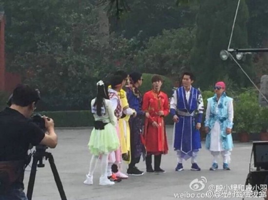 奔跑吧兄弟第三季十月播出 鹿晗捧玫瑰登场身