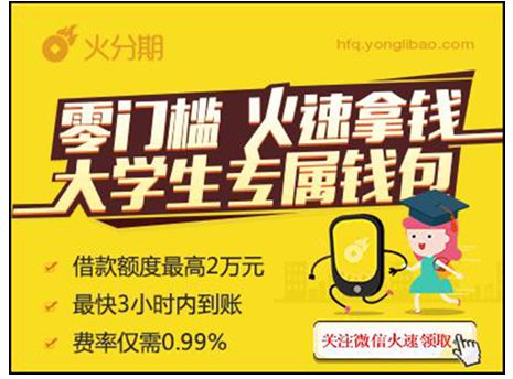 大学生贷款平台火分期为何如此火爆?