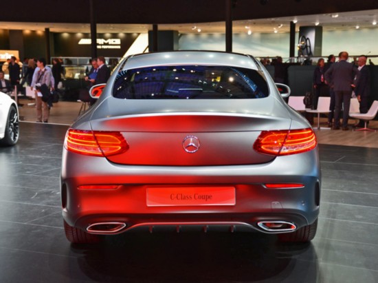 2017款奔驰C级轿跑法兰克福发布 明年上市