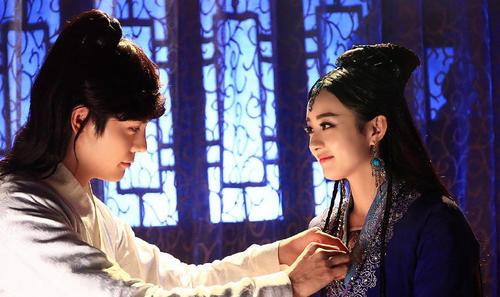 赵丽颖《蜀山战纪》与陈伟霆CP 新妆容媲美小