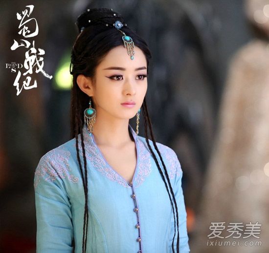 《蜀山战纪》开播:赵丽颖化身古装御姐 陈伟霆