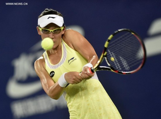 (SP)CHINA-GUANGZHOU-TENNIS-INTERNATIONAL WOMEN'S OPEN-QUARTERFINAL