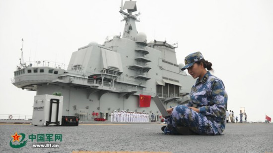 揭秘中国海军征兵大片拍摄内幕 辽宁舰成重头