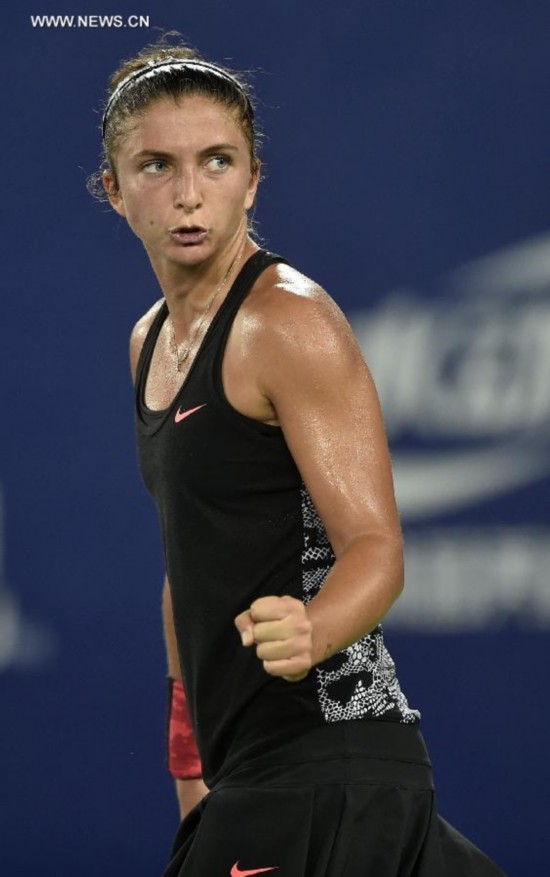 (SP)CHINA-GUANGZHOU-TENNIS-INTERNATIONAL WOMEN'S OPEN-QUARTERFINAL
