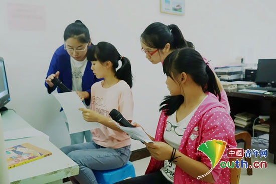 广西师大支教团建校园广播站传播校园新风尚