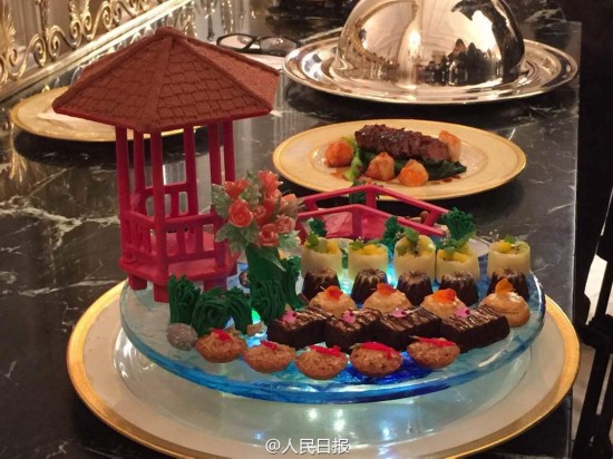 奥巴马白宫宴请习近平国宴菜单曝光 配绍兴黄