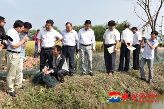 安庆市现代生态农业产业化现场会在怀宁县召开