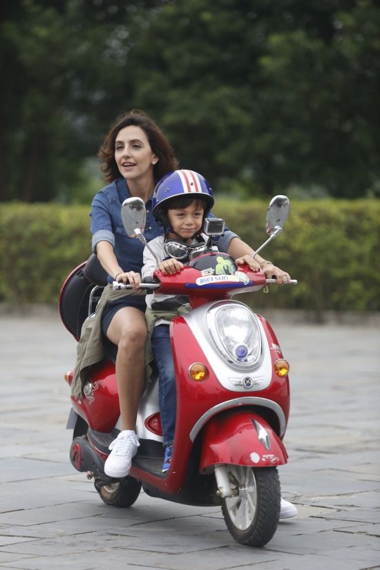 爸爸去哪儿第三季红色之旅:辣妈齐聚 霓娜高冷