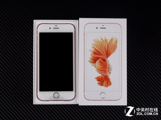 粉色迷情 玫瑰金色iPhone6s真机图赏