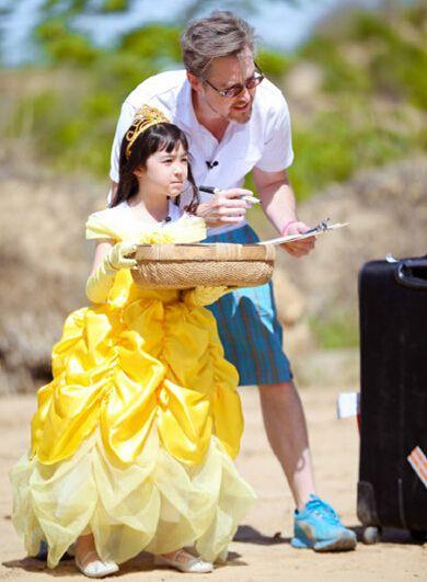 爸爸去哪儿第三季:胡军女儿美哭poppy 诺一康