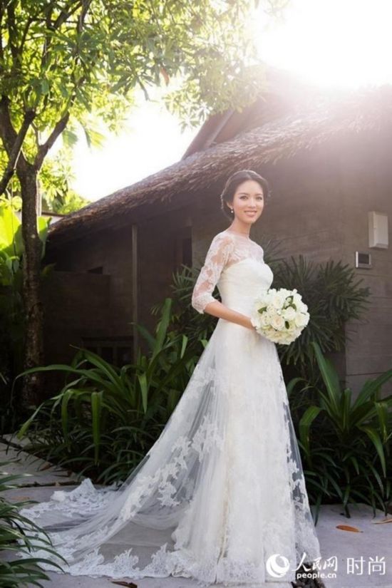 女生婚纱照图片_矮个子女生婚纱照图片