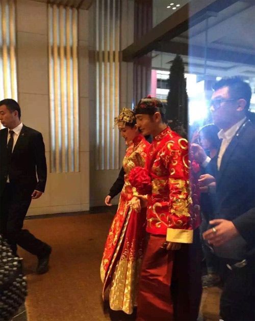 黄晓明Baby中式婚礼豪华内景曝光 揭不完全嘉