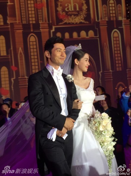 黄晓明baby大婚花2亿 818明星结婚红包多少(图