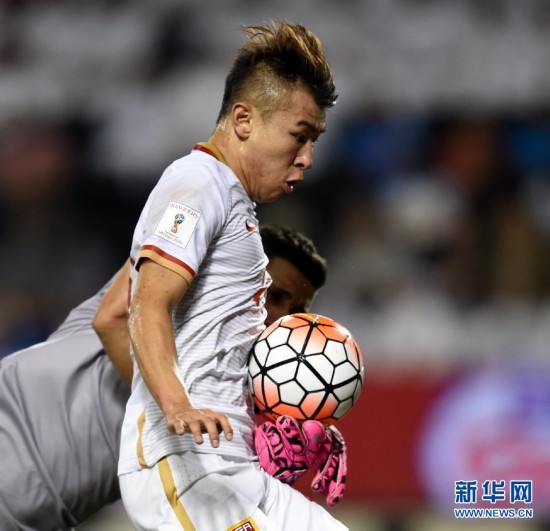 (组图)世预赛:中国男足vs卡塔尔0比1落败 出线