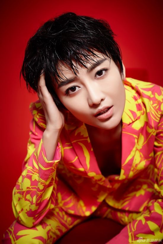 伪装者王鸥短发写真大片曝光 帅出新高度